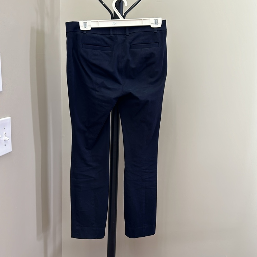 J Crew Factory navy blue pants - Picture 2 of 2